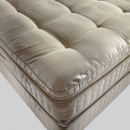 Doğal Yün-Pamuk, Calico Özel Yay Sistemli El Yapımı Yatak 160x200 cm - Victorian - 8