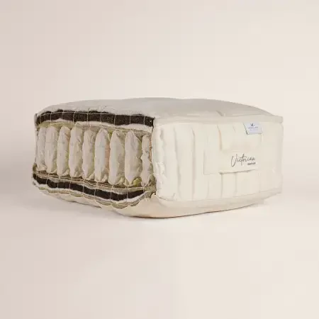 Organik Yün-Pamuk, Calico Özel Yay Sistemli El Yapımı Yatak 180x200 cm - Victorian - 5