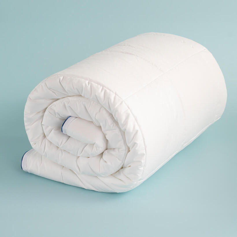 Amelia Mavi Biyeli Pamuk Kumaş Yorgan 195x215 cm - Othello