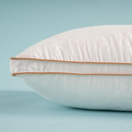 Pamuk Kumaş Hcs Elyaf Dolgulu Yastık - Crowna Serisi - Othello (1)