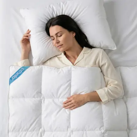 Downa 90 Gıdık Kaz Tüyü Yorgan 220x240 cm - 1