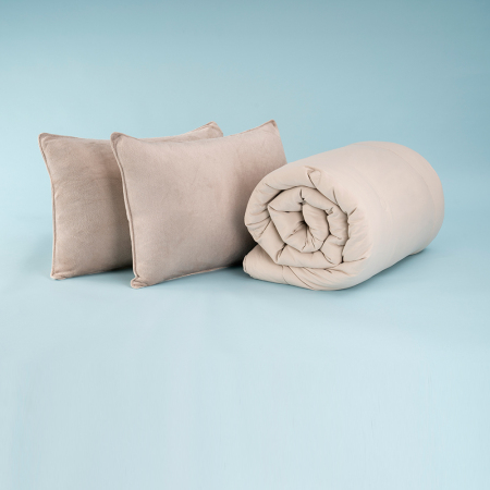 Elegante Dormio Trio Yastık Kılıfı&Yorgan Vizon 220x240 cm - 10