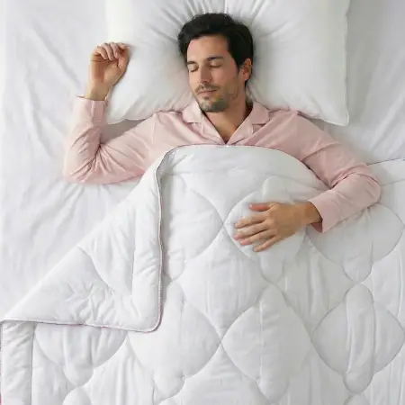 4 Mevsim Kullanıma Uygun Mikro Kumaş Tek Kişilik Yorgan 155x215 cm - Nuova Serisi - Othello (1)