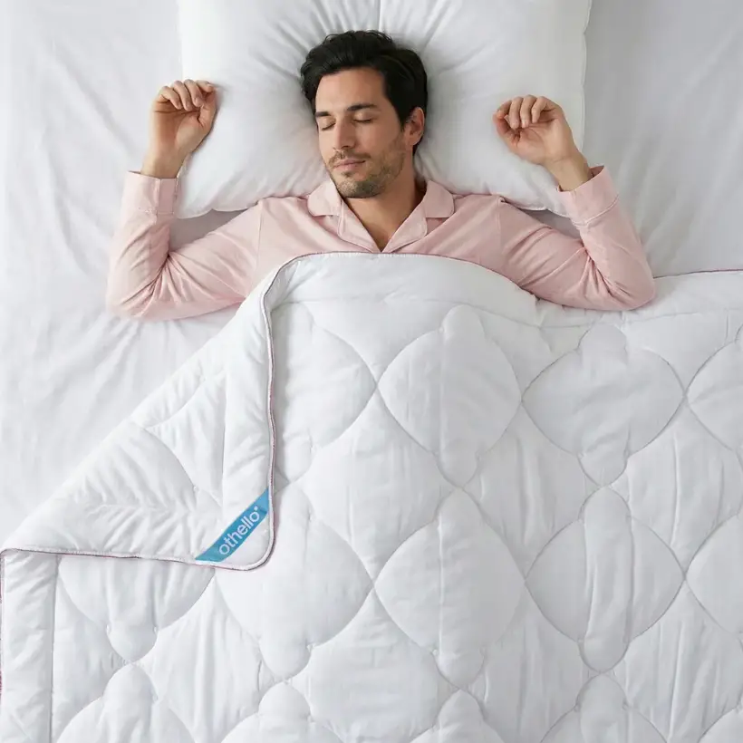 4 Mevsim Kullanıma Uygun Mikro Kumaş Çift Kişilik Yorgan 195x215 cm - Nuova Serisi - Othello