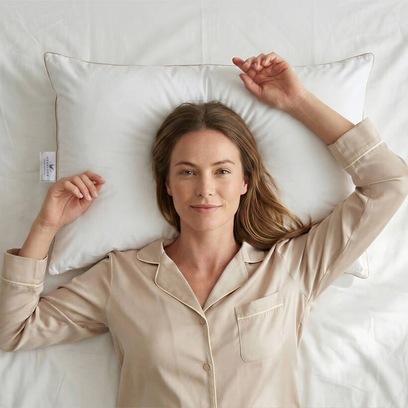 Nefes Alabilen %100 Mikroelyaf Dolgulu Yastık - Palia Deluxe Soft - Penelope