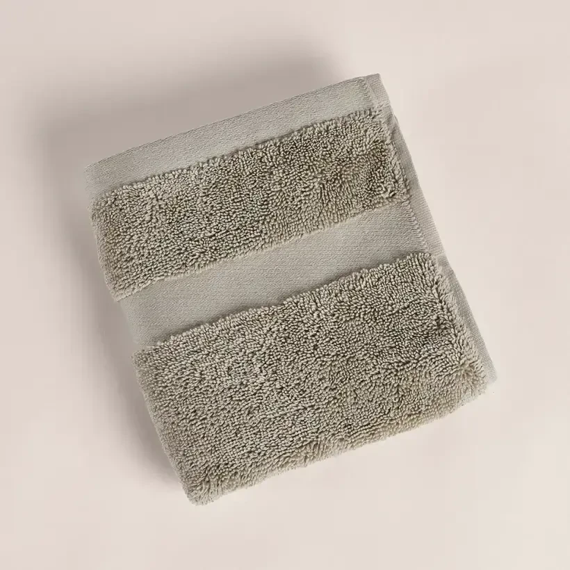 %100 Pamuk Havlu 30x50 cm Sage - Noa Serisi - 