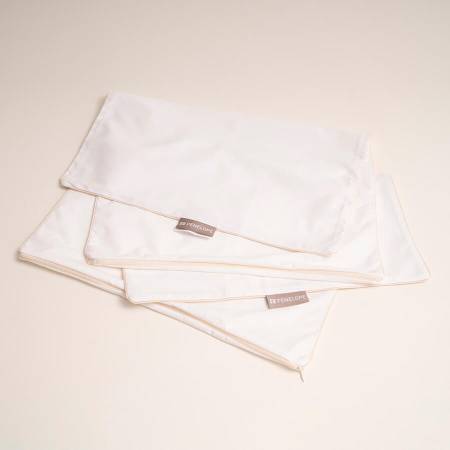 %100 Pamuk Penye Sıvı Geçirmez 2'li Yastık Alezi 50x70 cm - 7