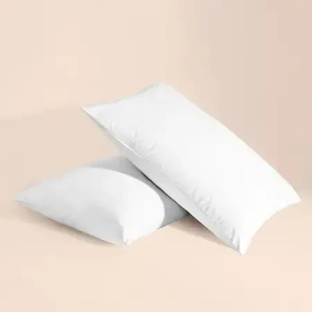 %100 Pamuk Percale 2'li Yastık Kılıfı Beyaz - Pure Serisi - Penelope