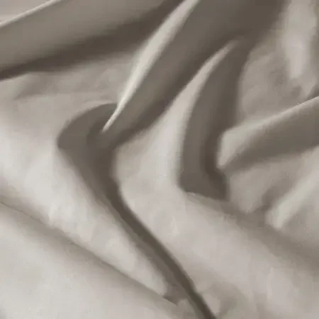 %100 Pamuk Percale Lastikli Çarşaf 200x200 cm Taş Rengi - Pure Serisi - 4