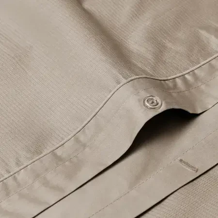 %100 Pamuk Percale Nevresim Seti Tek Kişilik 160x220 cm Taş Rengi - Pure Serisi - 5