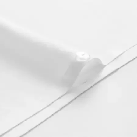 %100 Pamuk Percale Nevresim Seti 240x220 cm Beyaz - Juana Serisi - 4