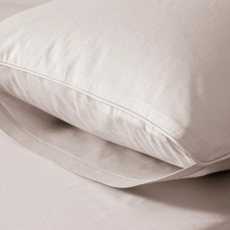 %100 Pamuk Percale Nevresim Seti Gri - Pure Serisi - 4