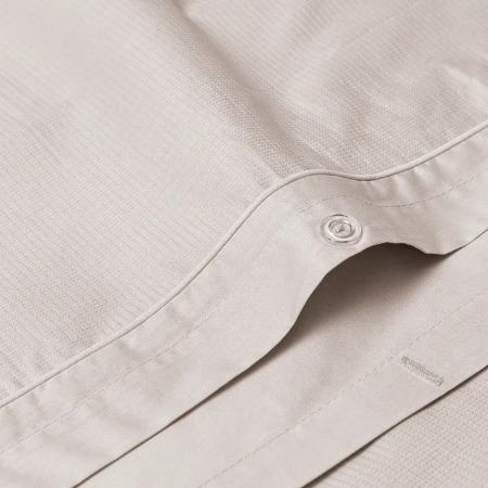 %100 Pamuk Percale Nevresim Seti Gri - Pure Serisi - 5