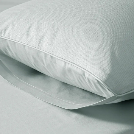 %100 Pamuk Percale Nevresim Seti Mavi - Pure Serisi - 4