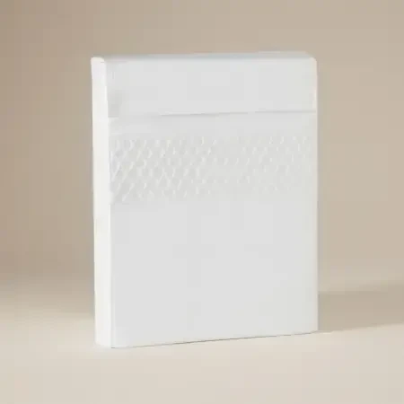 %100 Pamuk Saten Kumaş Nevresim Seti 200x220 cm Beyaz - Regina Serisi - 6