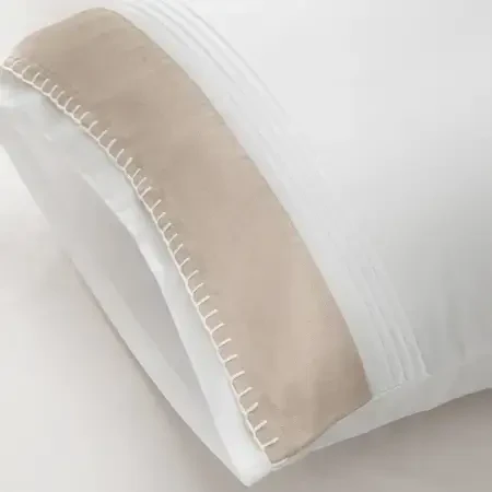 %100 Pamuk Saten Kumaş Nevresim Seti 240x220 cm - Carla Serisi - 3