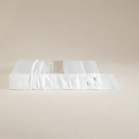 %100 Pamuk Saten Kumaş Nevresim Seti 240x220 cm - Carla Serisi - 8