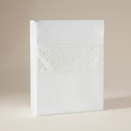 %100 Pamuk Saten Kumaş Nevresim Seti 240x220 cm - Delfina Serisi - 6