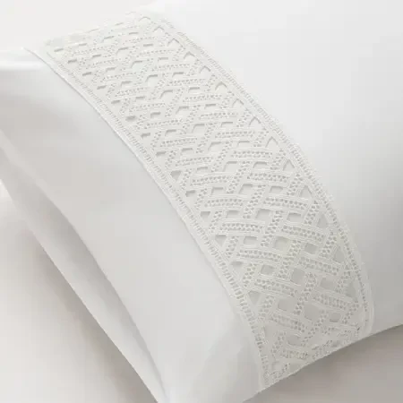 %100 Pamuk Saten Kumaş Nevresim Seti 240x220 cm - Delfina Serisi - 3