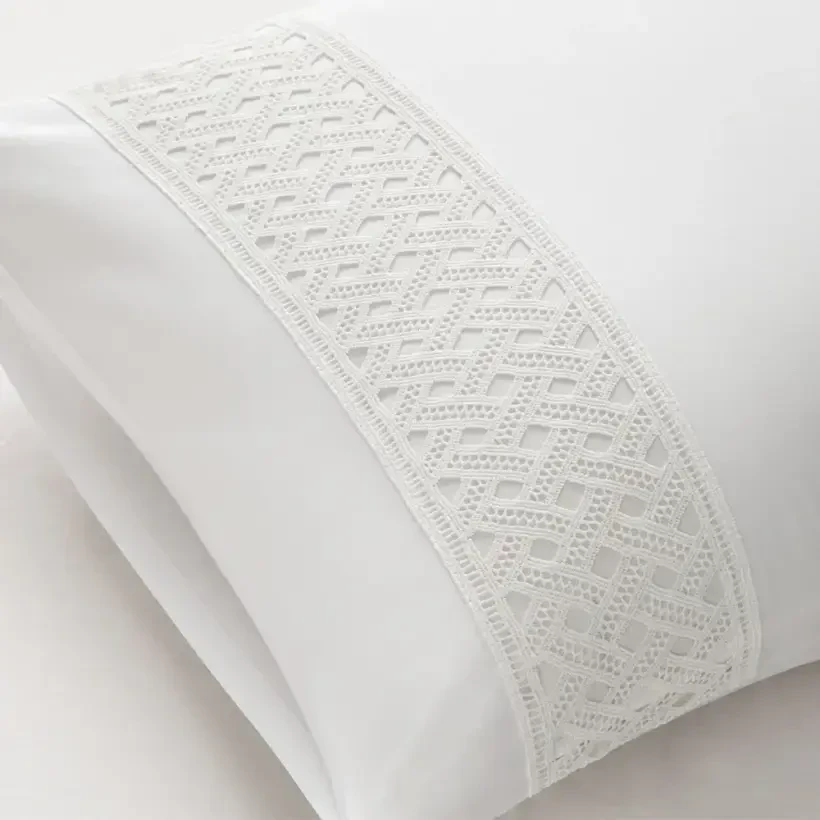 %100 Pamuk Saten Kumaş Nevresim Seti 240x220 cm - Delfina Serisi - 