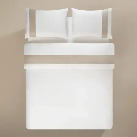 %100 Pamuk Saten Kumaş Nevresim Seti 260x240 cm - Luciano Serisi - PENELOPE (1)