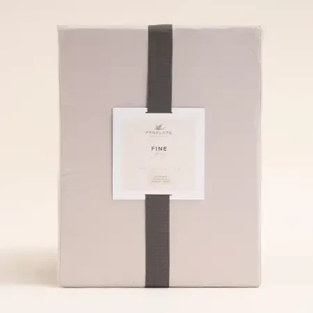 %100 Pamuk Saten Lastikli Çarşaf Seti 100x200 cm Gri - Lia Serisi - 4