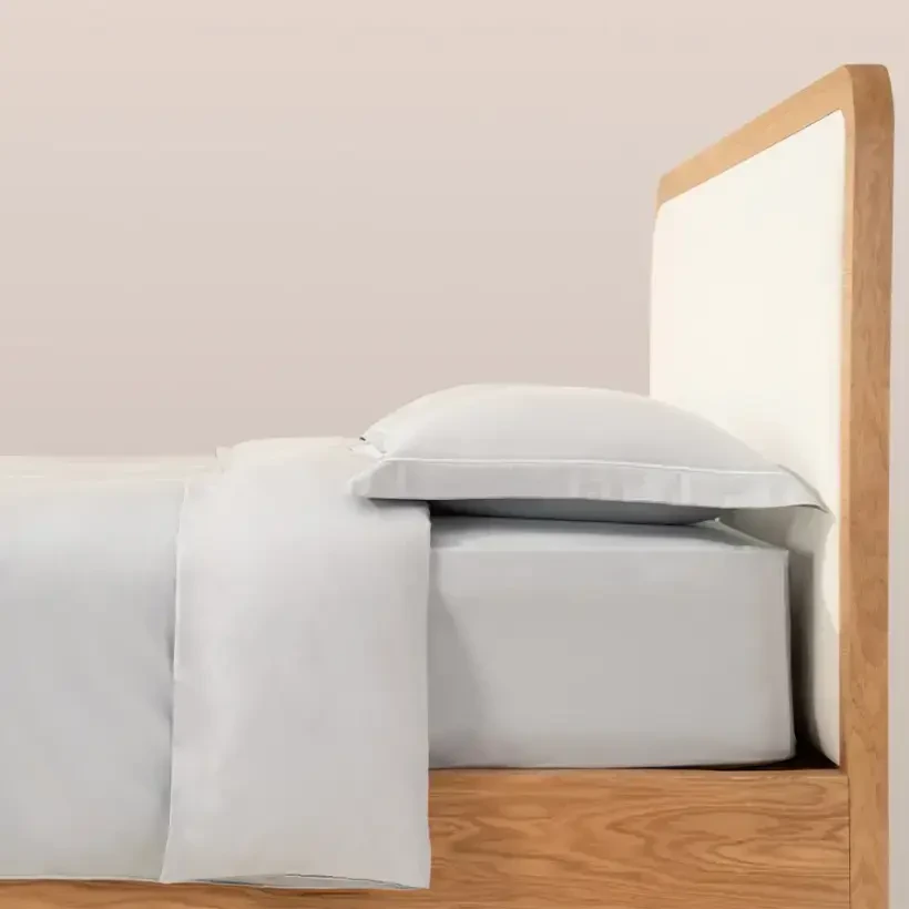 %100 Pamuk Saten Nevresim Seti 260x240 cm Mavi- Lia Serisi - Penelope