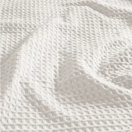 %100 Pamuk Tek Kişilik Pike 160x220 cm Beyaz - Lia Serisi - Penelope