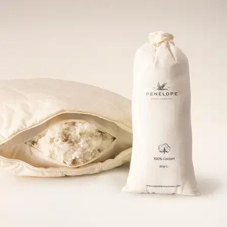 Doğal Pamuk Yastık Doldurma Malzemesi - Refil - 1