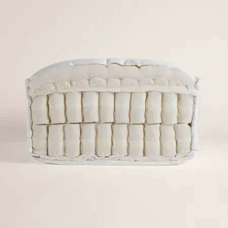 Saf İngiliz Yünü Isı Dengeleyici Doğal Lateks El Yapımı Çift Kişilik Yatak 160x200 cm - Berkeley - 5