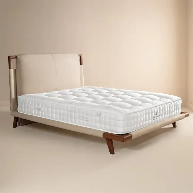 Saf İngiliz Yünü Isı Dengeleyici Doğal Lateks El Yapımı King Size Yatak 180x200 cm - Berkeley - Penelope