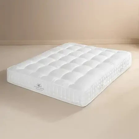 Saf İngiliz Yünü Isı Dengeleyici Doğal Lateks El Yapımı King Size Yatak 180x200 cm - Berkeley - 3