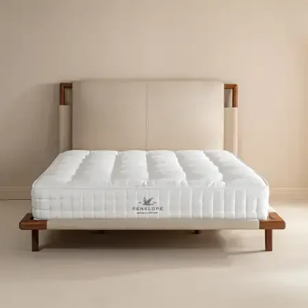 Saf İngiliz Yünü Isı Dengeleyici Doğal Lateks El Yapımı King Size Yatak 180x200 cm - Berkeley - 7