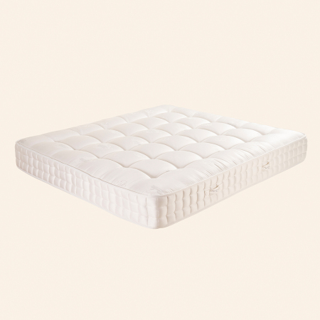 Saf İngiliz Yünü Isı Dengeleyici Doğal Lateks El Yapımı King Size Yatak 200x200 cm - Berkeley - 8