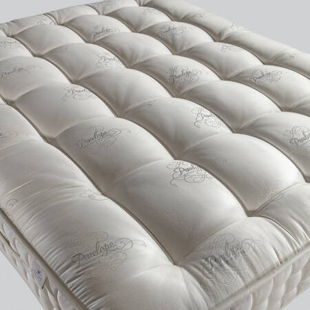 Saf İngiliz Yünü Isı Dengeleyici Doğal Lateks El Yapımı King Size Yatak 200x200 cm - Berkeley - 3