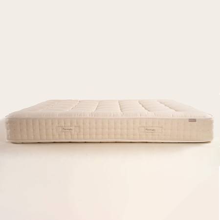 Saf İngiliz Yünü ve Organik Pamuk Isı Dengeleyici El Yapımı Tek Kişilik Yatak 120x200 cm - Burlington - 8