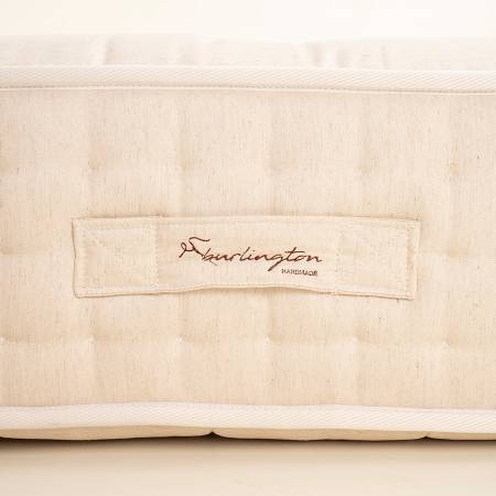 Saf İngiliz Yünü ve Organik Pamuk Isı Dengeleyici El Yapımı Tek Kişilik Yatak 140x200 cm - Burlington - 10