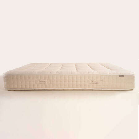 Saf İngiliz Yünü ve Organik Pamuk Isı Dengeleyici El Yapımı King Size Yatak 200x200 cm - Burlington - 8