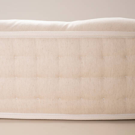 Saf İngiliz Yünü ve Organik Pamuk Isı Dengeleyici El Yapımı King Size Yatak 200x200 cm - Burlington - 15