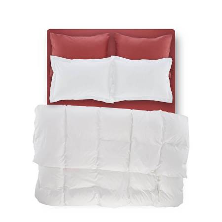 Catrine Percale Easy Care Nevresim Seti Beyaz 160x220 - 5