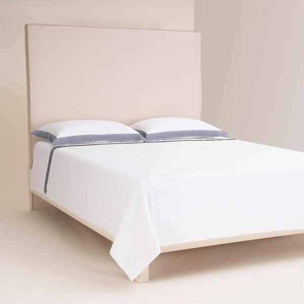 %100 Pamuk Saten Nevresim Seti 240x260 cm Lacivert - Elegance Serisi - 