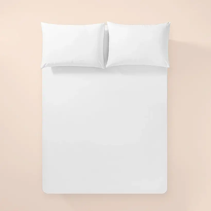 Lastikli Çarşaf 160X200+35 Beyaz - 