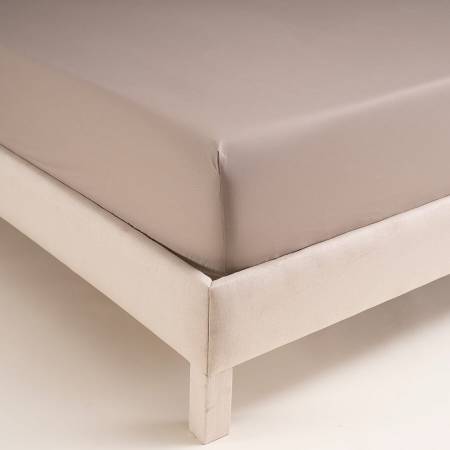 Laura Percale Easy Care Lastikli Çarşaf Seti Açık Gri 120X200+35 - Penelope (1)