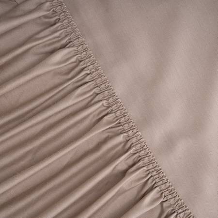 Laura Percale Easy Care Lastikli Çarşaf Seti Açık Gri 120X200+35 - 4