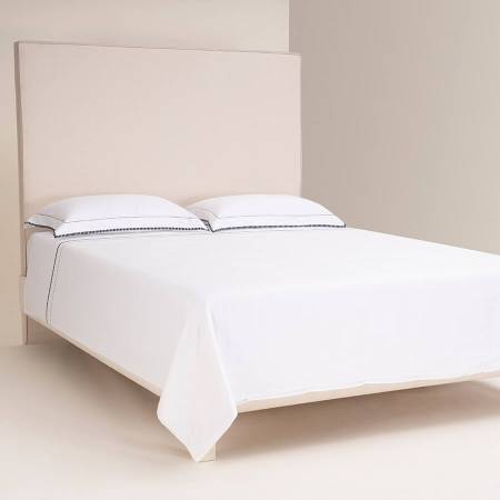 %100 Pamuk Saten Nevresim Seti 240x260 cm Lacivert - Piyano Serisi - 2