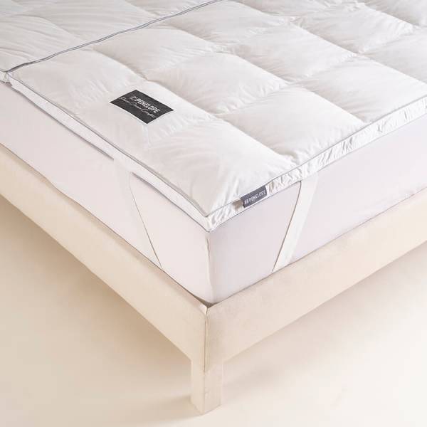 Tüy Geçirmez 2'ye Ayrılabilen %100 Kaz Tüyü Topper 160x200 cm - Piume Classic Comfort - Penelope