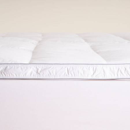 Tüy Geçirmez 2'ye Ayrılabilen %100 Kaz Tüyü Topper 160x200 cm - Piume Classic Comfort - 4