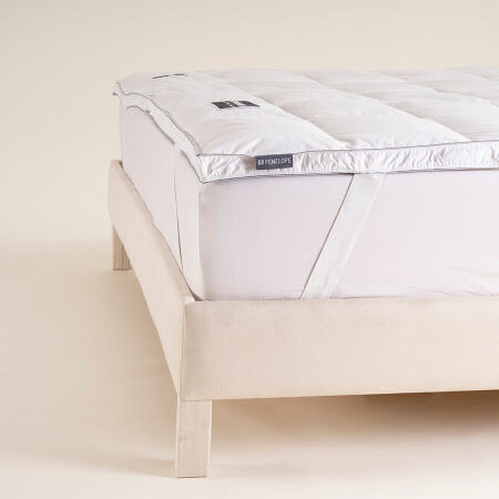Tüy Geçirmez 2'ye Ayrılabilen %100 Kaz Tüyü Topper - Piume Classic Comfort - 3