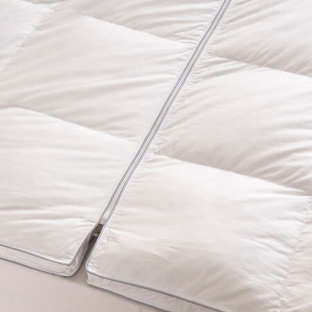Tüy Geçirmez 2'ye Ayrılabilen %100 Kaz Tüyü Topper - Piume Classic Comfort - 7