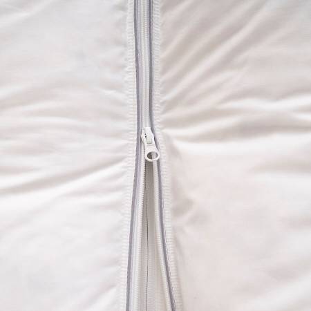 Tüy Geçirmez 2'ye Ayrılabilen %100 Kaz Tüyü Topper 200x200 cm - Piume Punto Comfort - 6